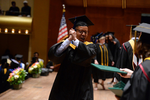 NYSCAS graduated 499 students at their Manhattan campuses commencement exercises at Lincoln Center on June 13, 2018.