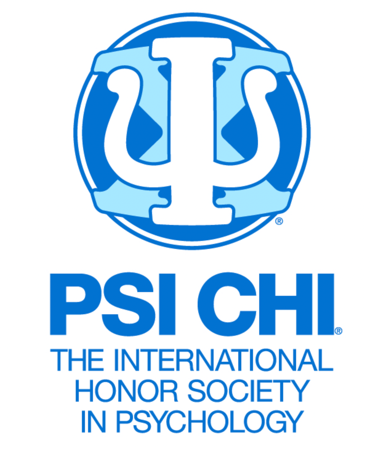 The logo of the Psi Chi International Honors Society. 