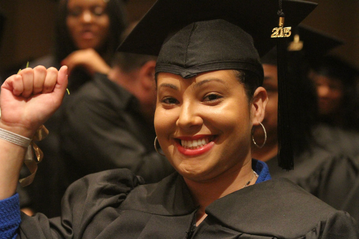 A proud graduate from NYSCAS midtown, class of 2015  